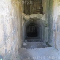 36 wejście do działobitni umieszczonych we wnętrzu bastei “Del Carretto Bastion” (obecnie zupełnie puste).