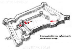 Orientacyjne kierunki wykonywania zdjęć zamieszczonych w artykule fotografii od 24 do 28.