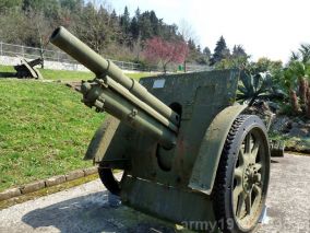 Haubice z Mignano Monte Lungo (źródło: Fundacja Andrzej Marzec Montr Cassino)