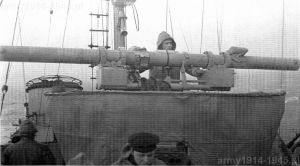 55. ORP Błyskawica, dalmierz przed przezbrojeniem. 