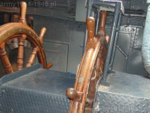13. ORP Błyskawica, widok w kierunku lewej ściany.