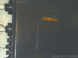8. ORP Błyskawica, skrzynka elektryczna na lewej ścianie na środku