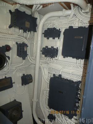 49. ORP Błyskawica, nadal lewy przedni narożnik centrali