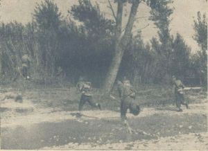 Forsowanie przez drużynę komandosów rzeki Musone 17.7.1944 r.