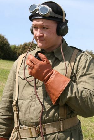 Szeregowy - czołgista, 1. Dywizja Pancerna, 1944 r.