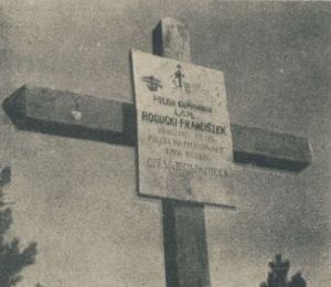 Mogiła st. strz. Franciszka Roguckiego w Capracotta
