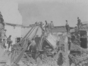Akcja ratownicza po niszczycielskim trzęsieniu ziemi 23 kwietnia 1933 r. 