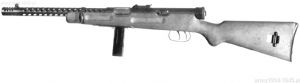 Beretta Mod. 38A znano jako MAB 38A, była pierwszą odmianą tej broni produkowaną i używaną na dużą skalę, choć dopiero uproszczenie konstrukcji tej broni pozwoliło na jej naprawdę masową produkcję. Początkowo włoska generalicja nie potrafiła zrezygnować ze stosowania bagnetów do takiej broni. Pewnym kompromisem była możliwość osadzania na broni bagnetu kiedy mógł być potrzebny i zastosowanie bagnetu w wersji składanej.  