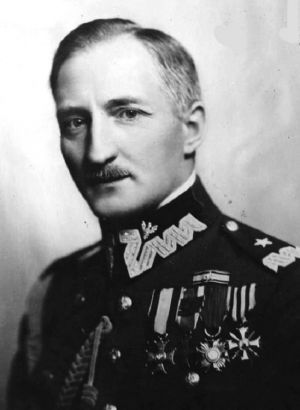 Gen. bryg.Józef Konstanty Olszyna-Wilczyński (ur. 27 listopada 1890 w Krakowie, zamordowany przez Rosjan 22 września 1939 pod Sopoćkiniami) [Wikipedia]
