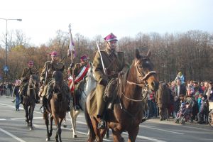 Defilada ulicami Warszawy, Święto Niepodległości, Warszawa, 2012 r.
