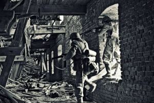 1944 - Front wschodni, walki o cegielnię