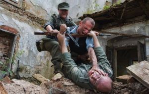 Powstanie Warszawskie - okolice planu filmowego "Wyklęty"