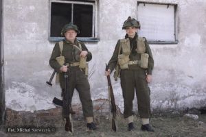 Bren crew. 3. Dywizji Piechoty. Normandia 1944.