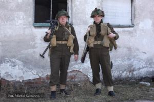 Bren crew. 3. Dywizji Piechoty. Normandia 1944.