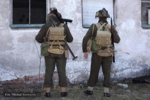 Bren crew. 3. Dywizji Piechoty. Normandia 1944.