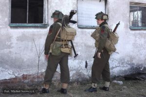 Bren crew. 3. Dywizji Piechoty. Normandia 1944.