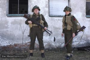 Bren crew. 3. Dywizji Piechoty. Normandia 1944.