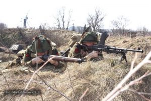Bren crew. 3. Dywizji Piechoty. Normandia 1944.