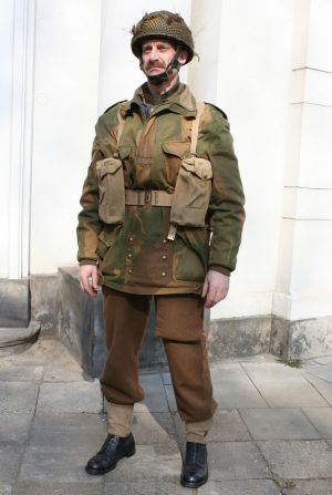 1. Żołnierz 1 Samodzielnej Brygady Spadochronowej, wrzesień 1944 r.