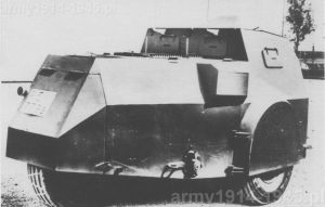 Samochód pancerny Autoblinda „Vespa” Caproni