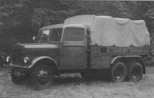 Samochód ciężarowy Praha 6x4, jeden z takich jakich nam brakowało we wrześniu 1939 r.  