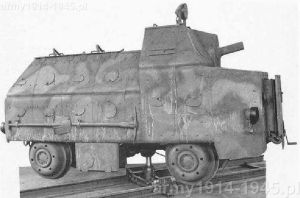 Autocarretta ferroviaria blindata Mod. 42 (drezyna pancerna)