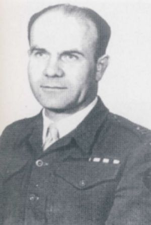 Władysław Smrokowski w mundurze majora. (IPMS)