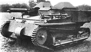 Pierwowzór rosyjskich tankietek, czyli Carden-Loyd Mk.VI