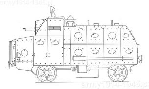 Autocarretta ferroviaria blindata Mod. 42 (drezyna pancerna)