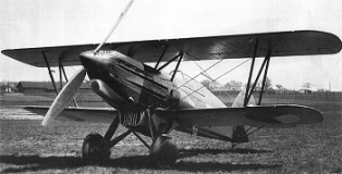 Samolot myśliwski Avia B-534 z czwartej serii produkcyjnej, który rozwijał prędkość 405 km/h