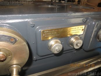 119. ORP Błyskawica, kalkulator FKC po lewej burcie. 